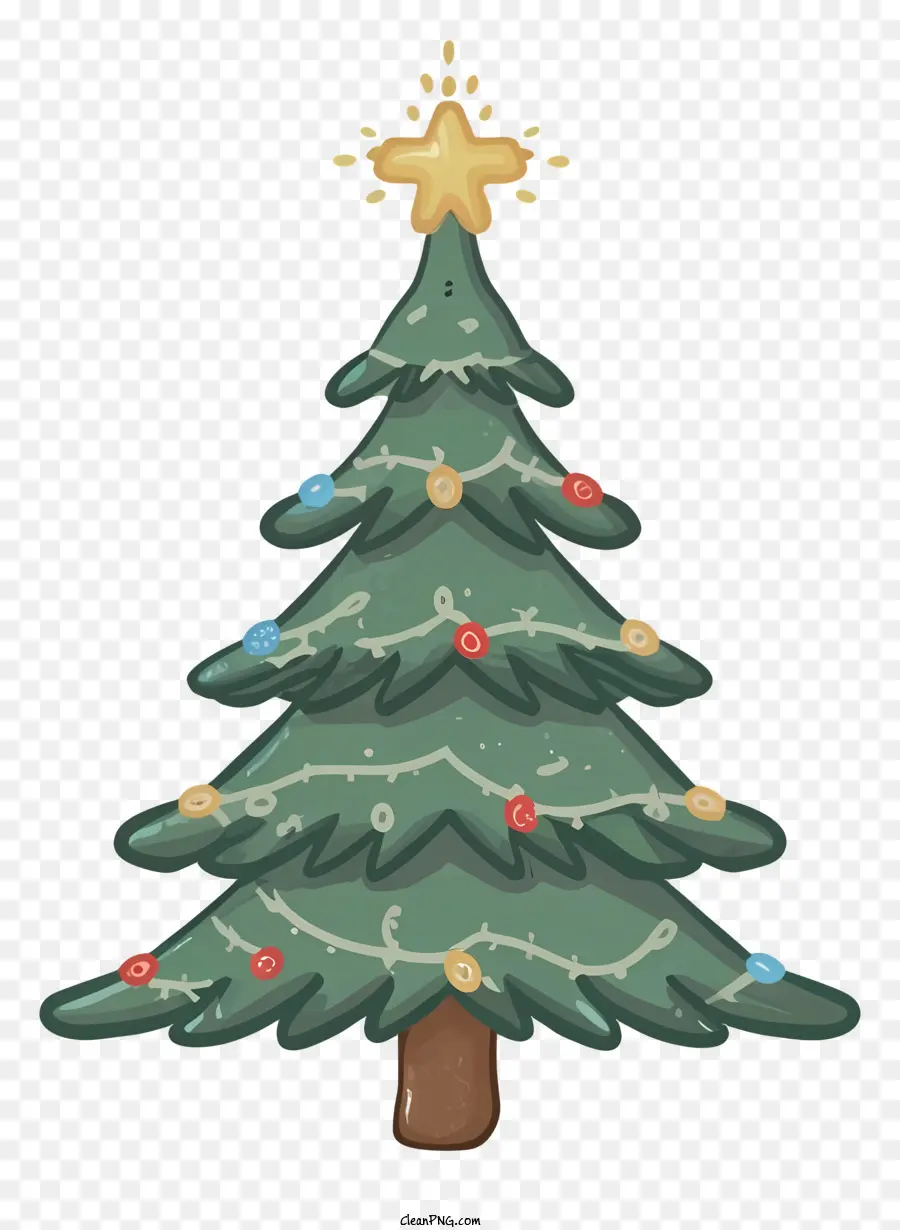 árbol De Navidad，árbol Verde PNG