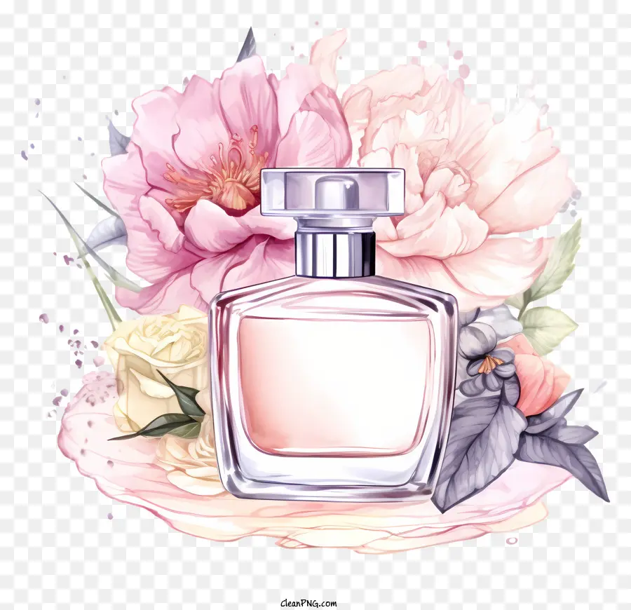 Rosa Perfume，Arreglo Floral PNG