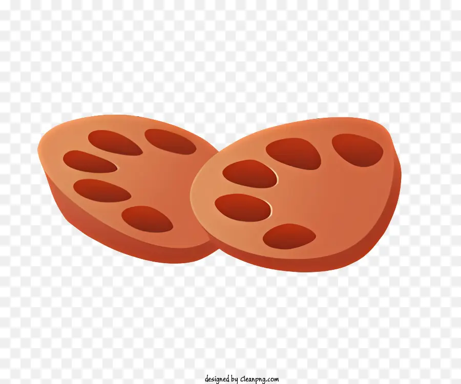 Rodajas De Tomate，Primer Plano De La Vista PNG