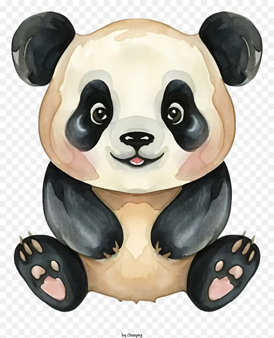 Lindo Panda，Oso PNG