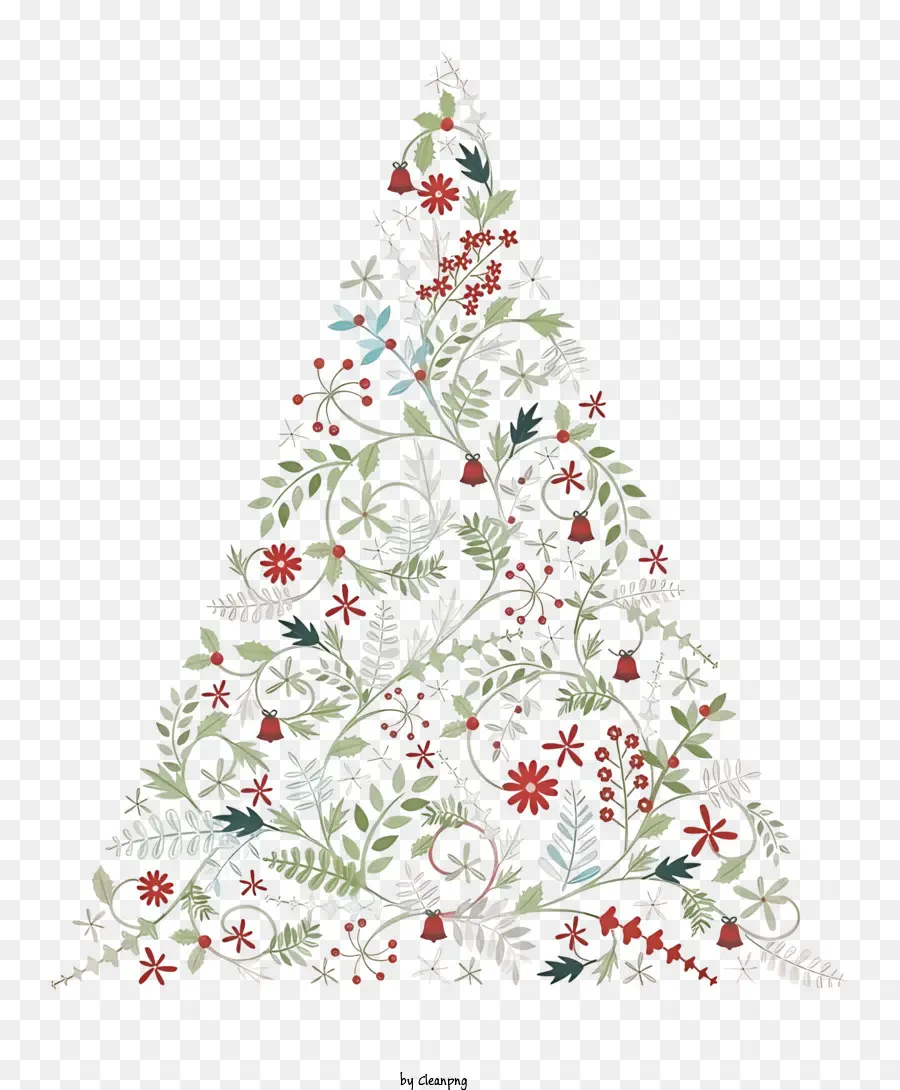 Diseño De árbol Triangular，Árbol De Navidad Decorativo PNG