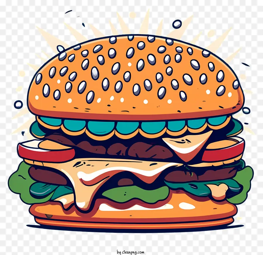 Hamburgo，Hamburguesa Con Queso PNG