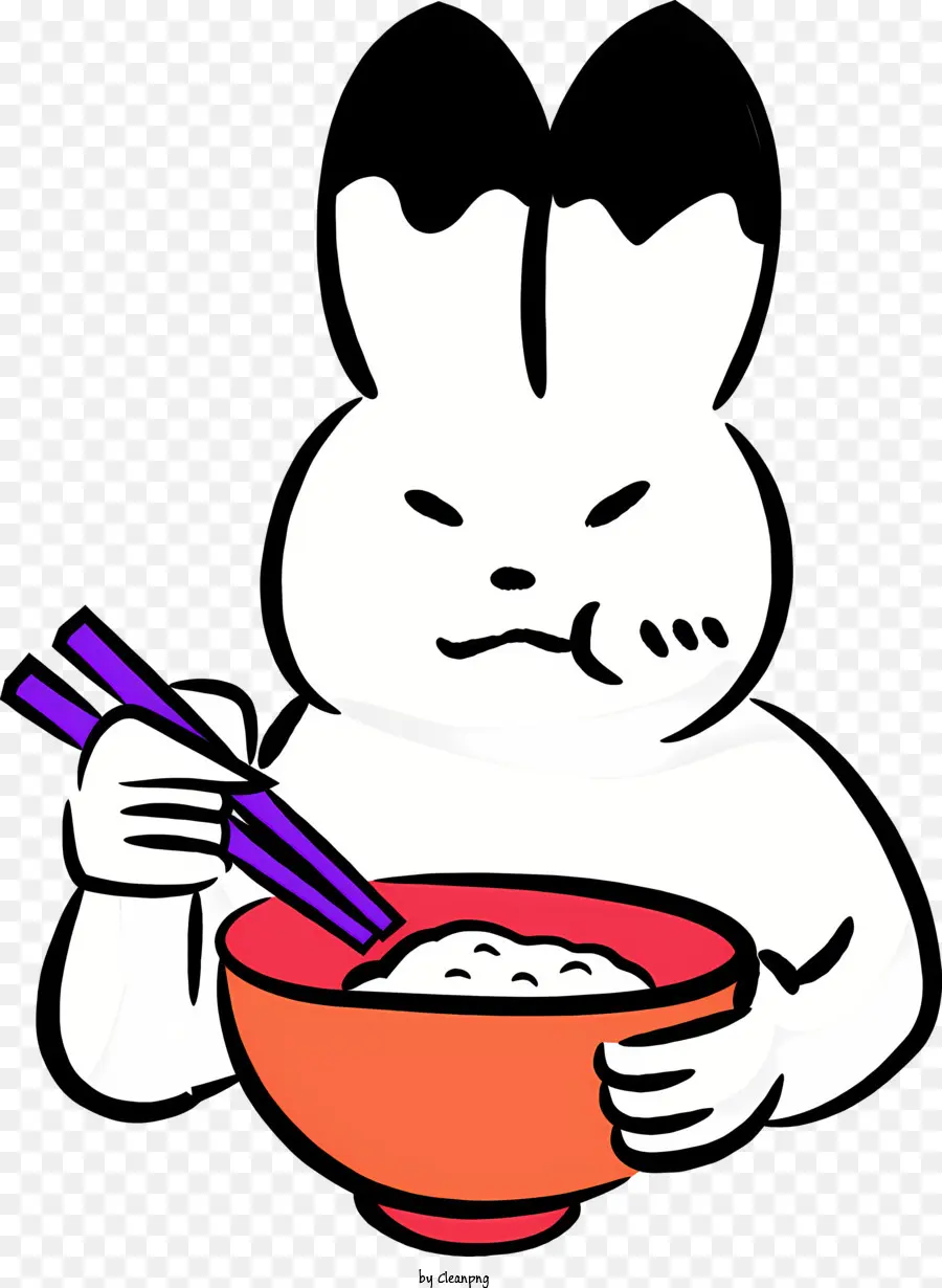 Cartoon Rabbit，Conejo De Piel Roja PNG