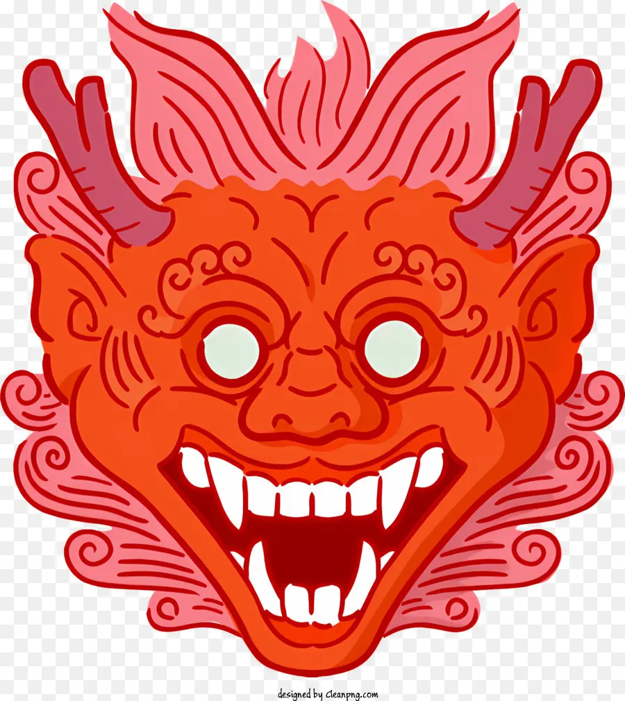 Demonio，Cabeza Demoníaca PNG