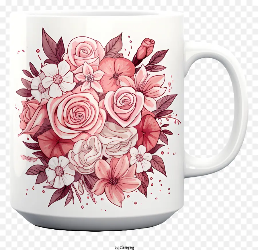 Ramo，Taza De Flores PNG