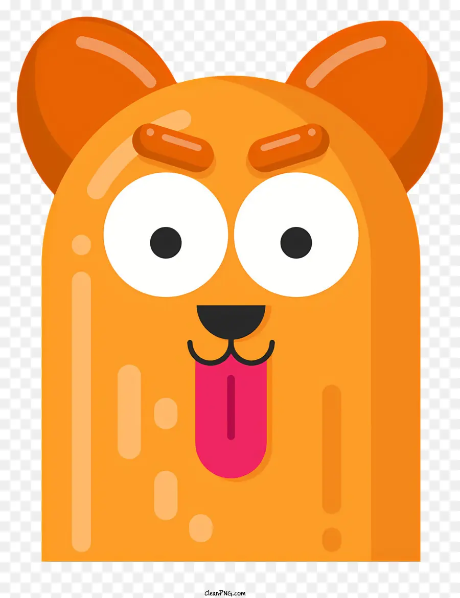 Cartoon Bear，Con La Boca Abierta PNG