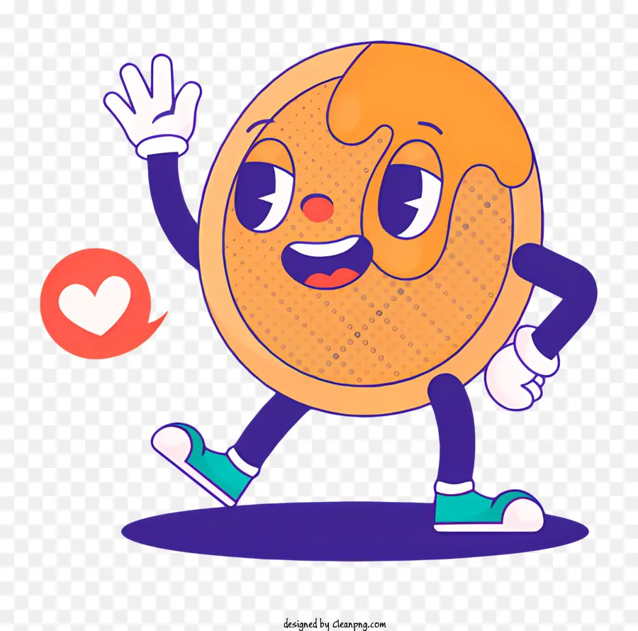 Personaje De Dibujos Animados，Donut PNG