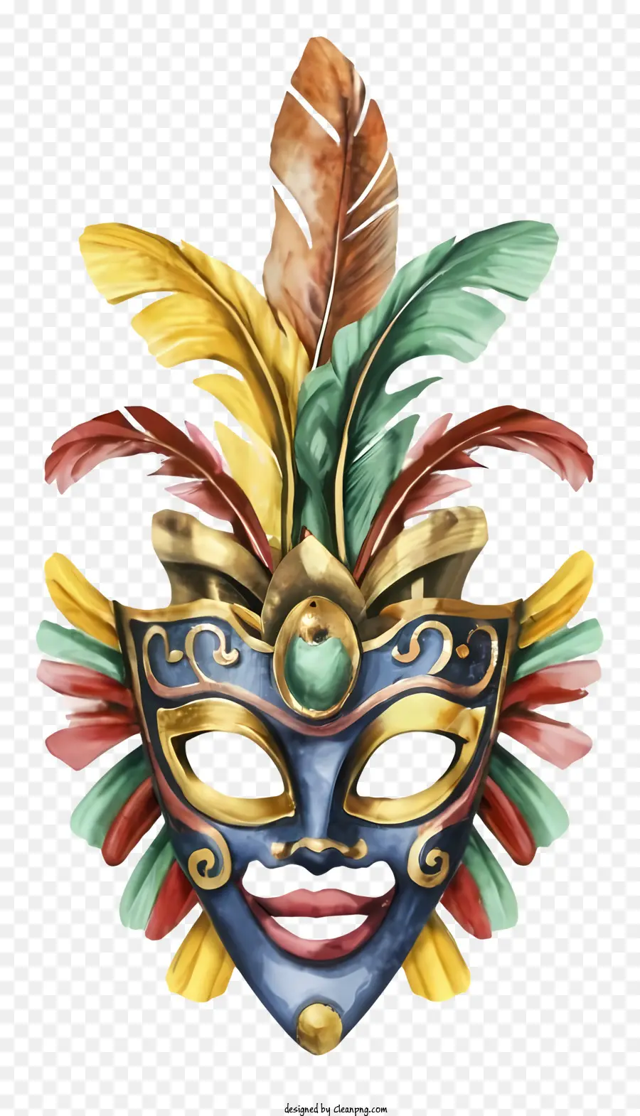 La Mascarada De La Máscara，Plumas PNG