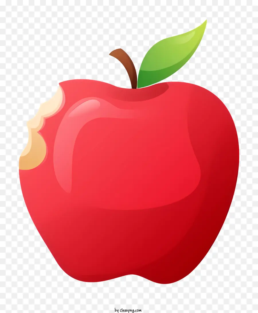 Manzana Roja，Marcas De Mordida En Apple PNG