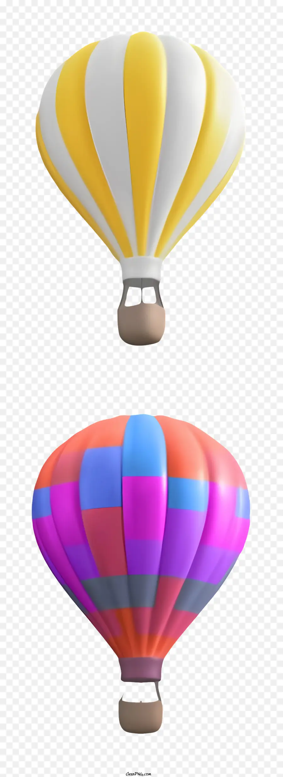 Globos Aerostáticos，Globos Coloridos PNG