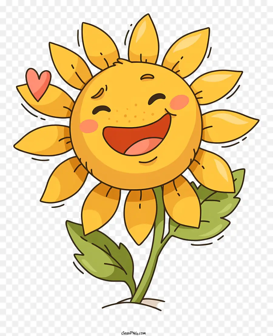 Sonriendo De Girasol，Pétalos Cerrados PNG