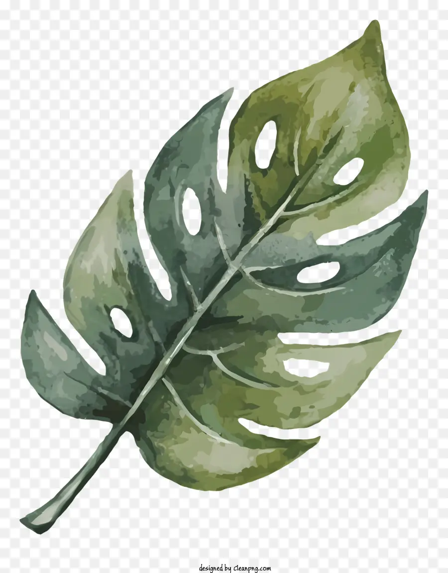 Monstruo De La Hoja，Verde Hoja PNG