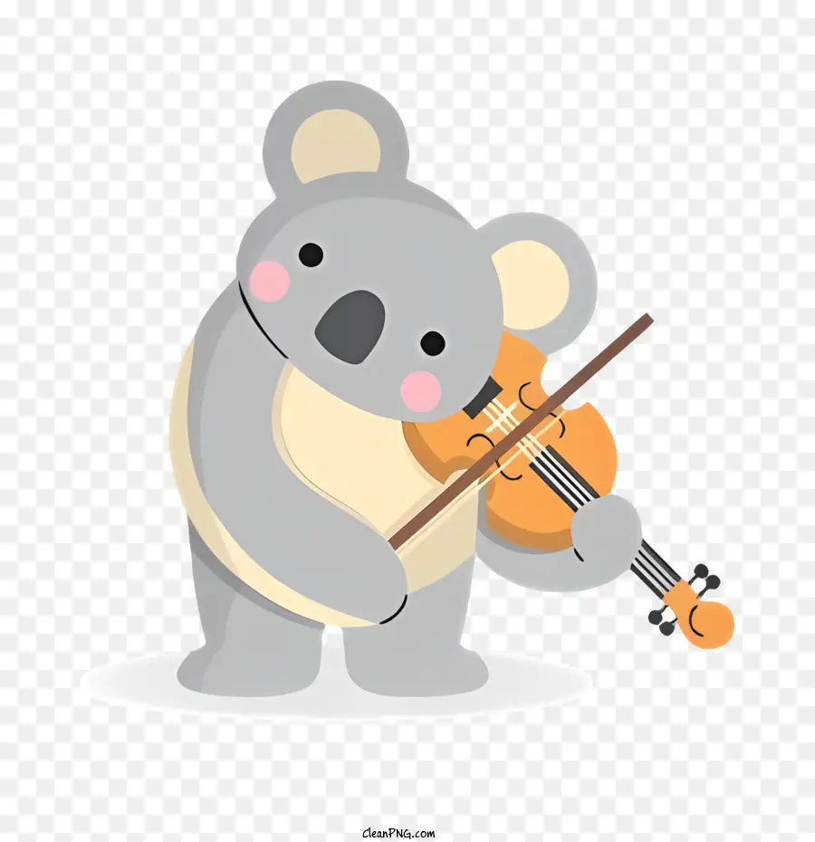 Koala Bear，Violín PNG