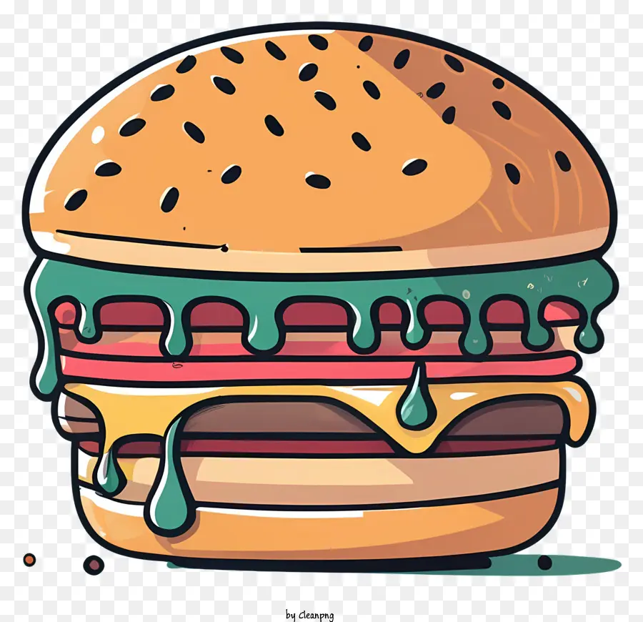 Hamburgo，Hamburguesa Con Queso PNG