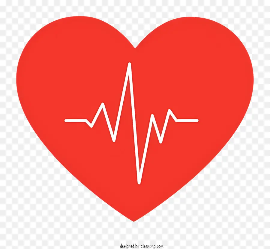 Monitor De Frecuencia Cardíaca，Con El Corazón Latiendo PNG