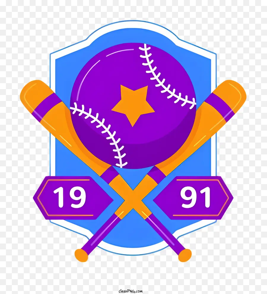 Equipo De Béisbol Con El Logotipo De，Béisbol PNG