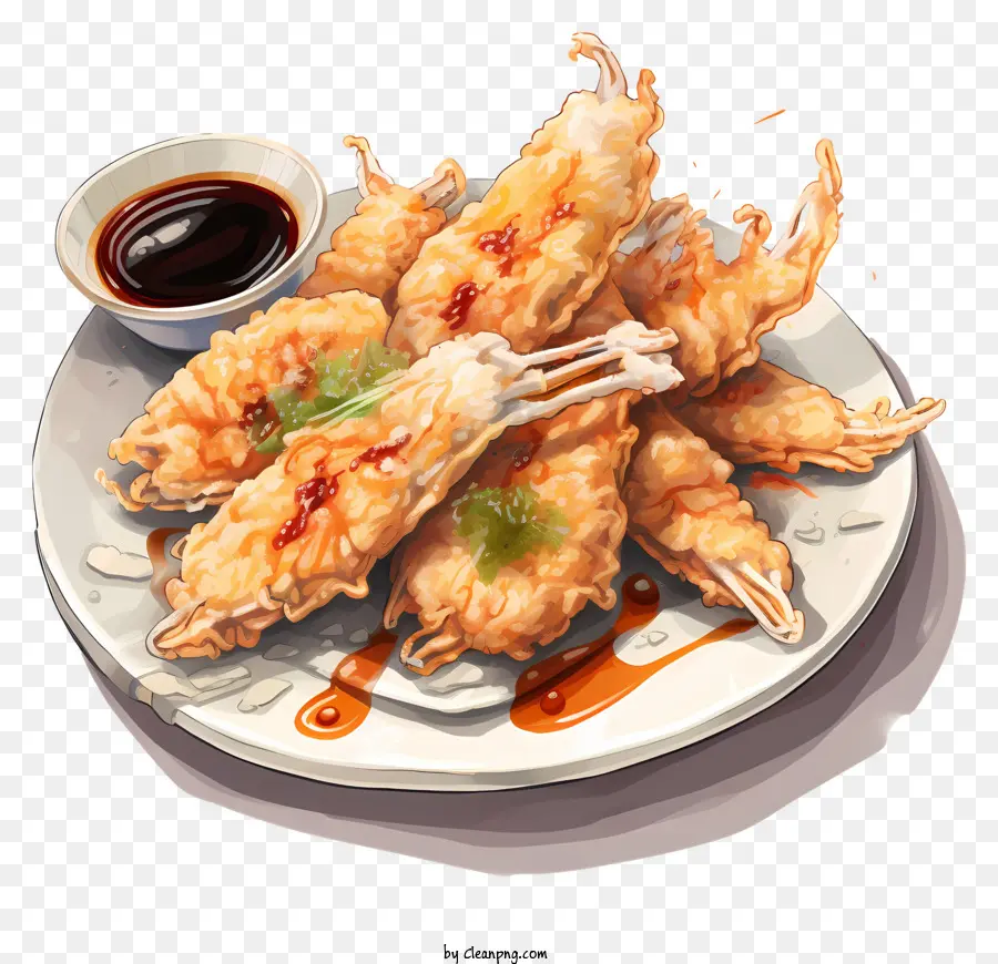 Camarones Fritos，Receta De Camarones PNG