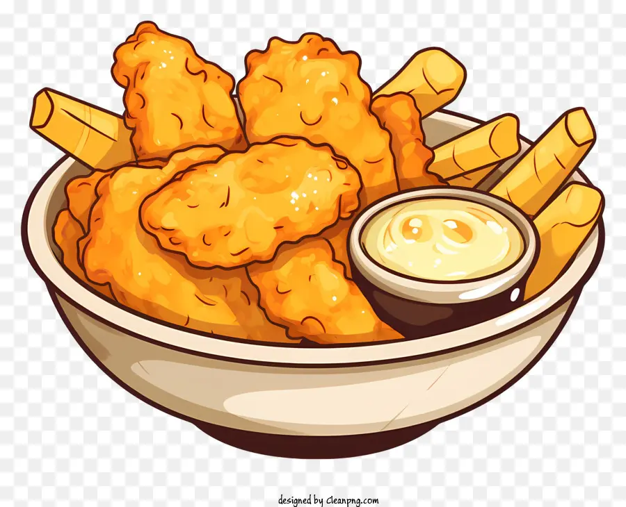 Tiras De Pollo Frito，Nuggets De Pollo PNG