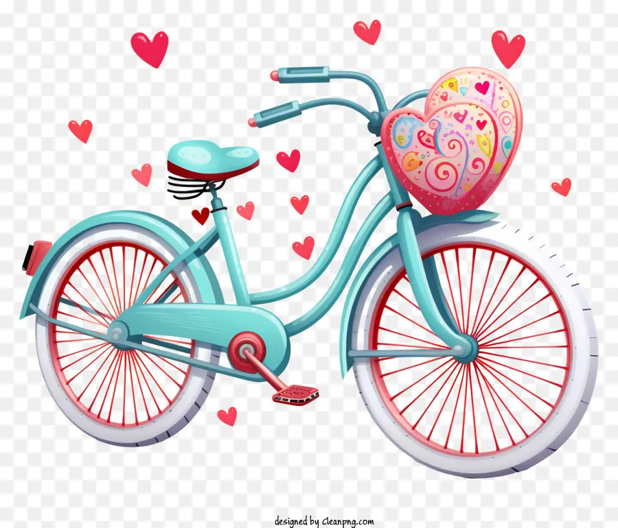 Bicicleta De Corazon，Bicicleta PNG