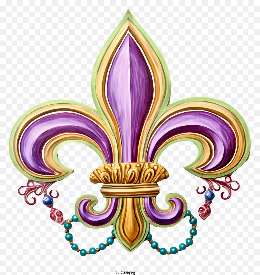 Morado，Fleur De Lis PNG