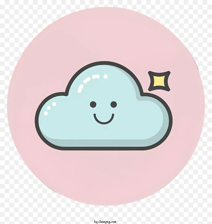 De Dibujos Animados En La Nube，Lindo Nube PNG