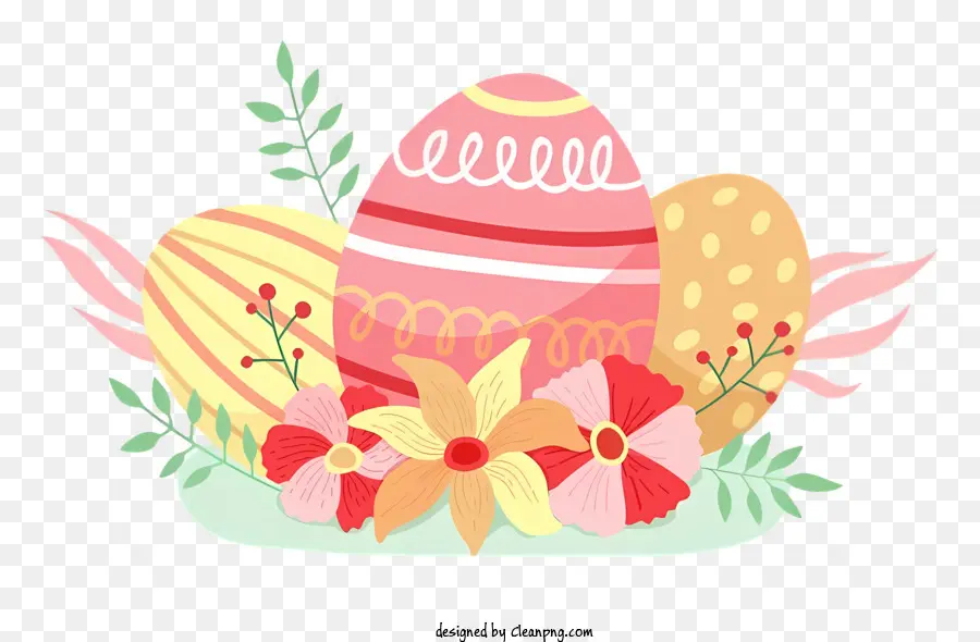 El Huevo De Pascua，Huevos Decorados PNG