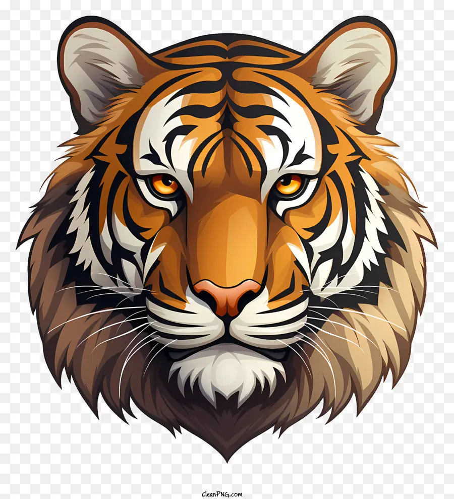 Tigre，Tigre Face PNG