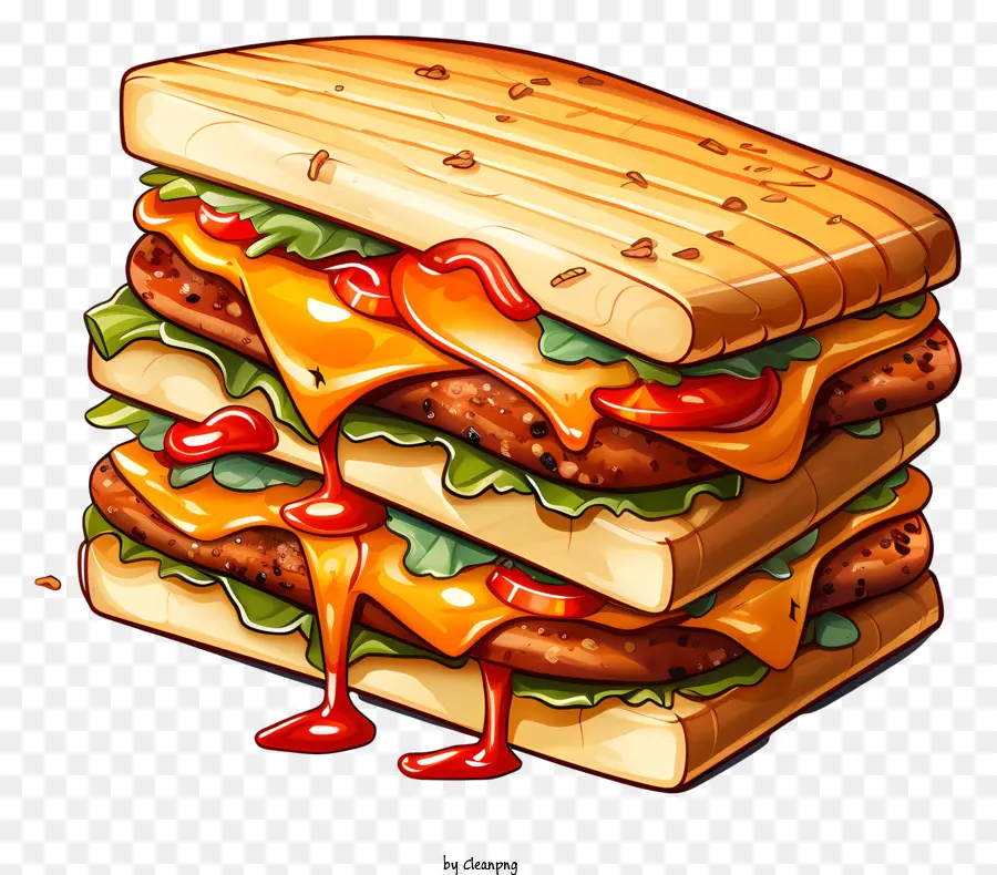 Hamburguesa，Sándwich De Queso PNG