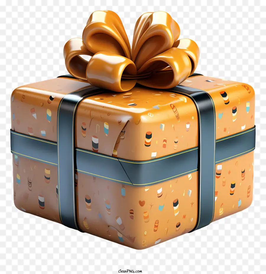 Caja De Regalo，Arco De Plata PNG