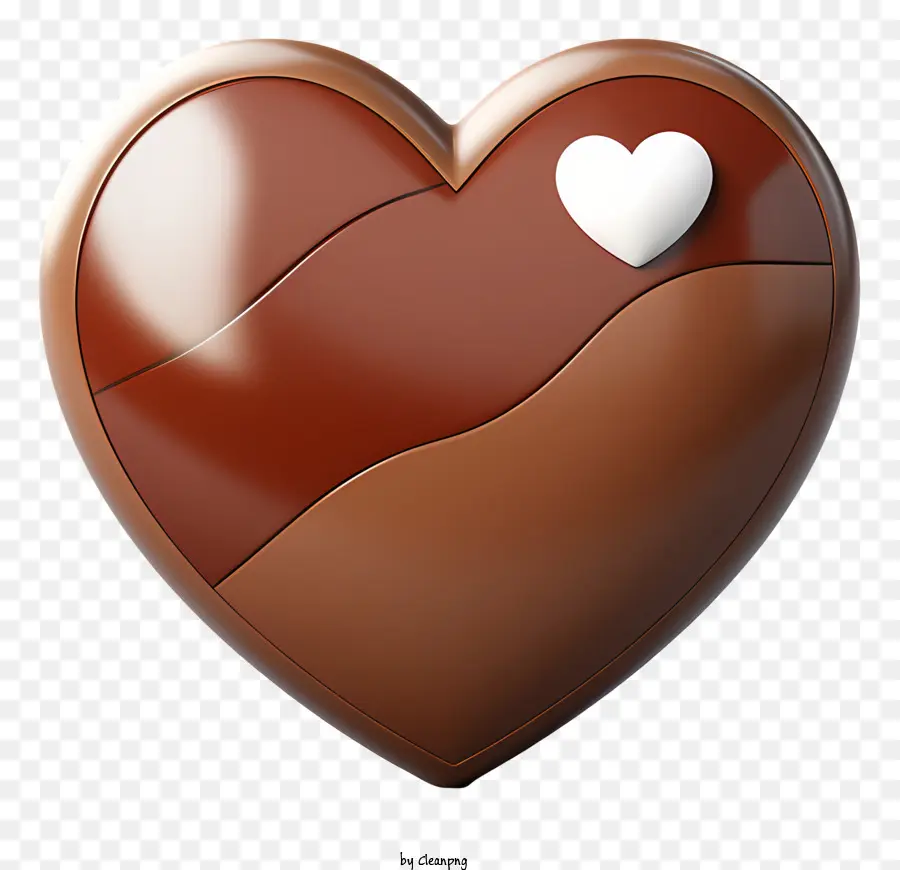 Chocolate En Forma De Corazón，El Regalo De Chocolate PNG