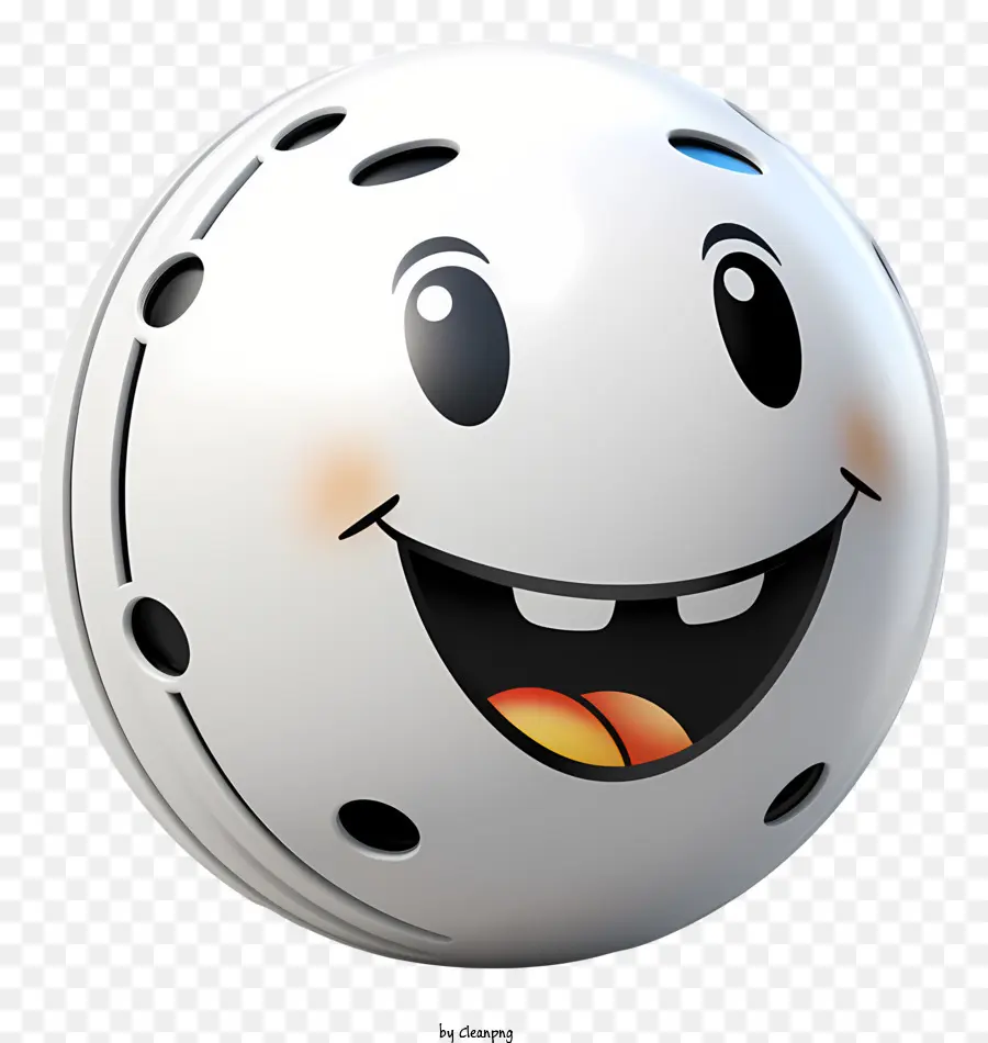 Bola De Boliche，Cara Sonriente PNG