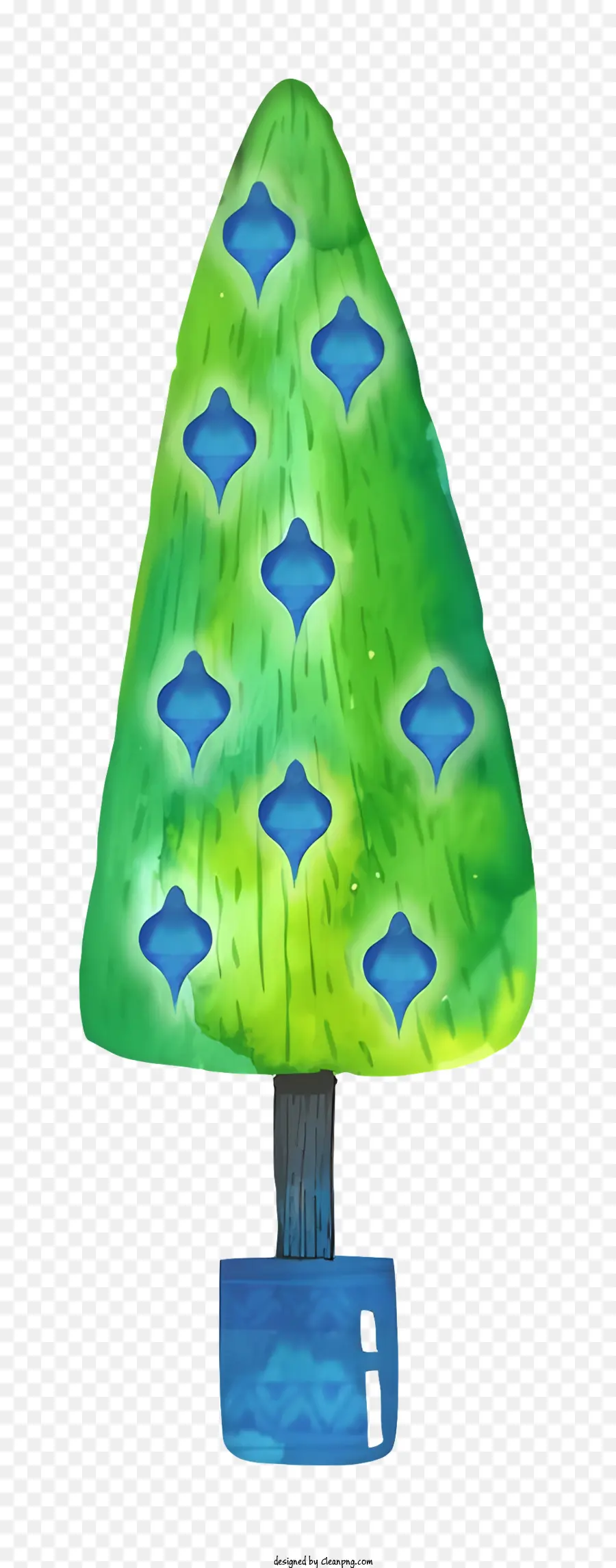 árbol De Navidad，El Intrincado Diseño PNG