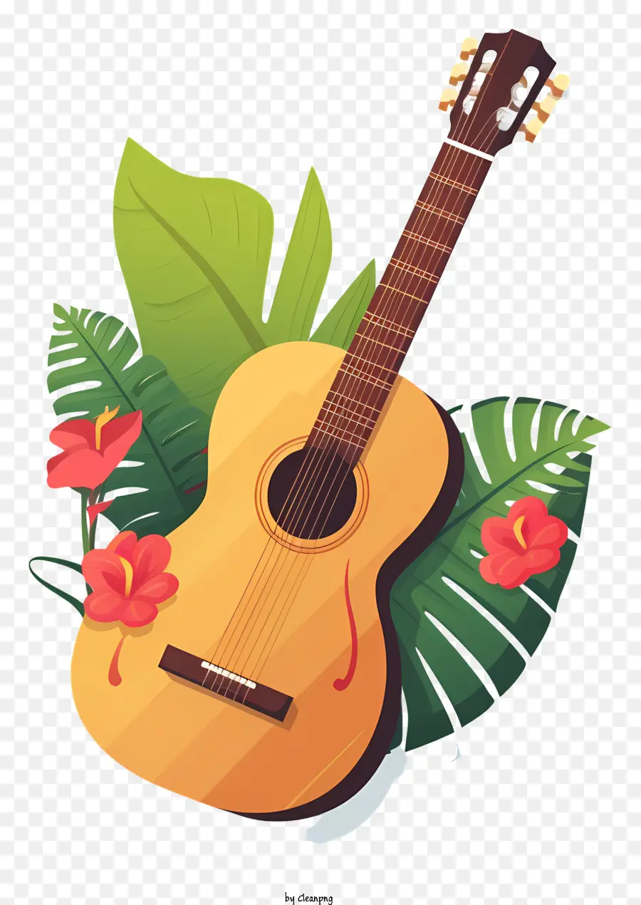 Guitarra，Selva PNG
