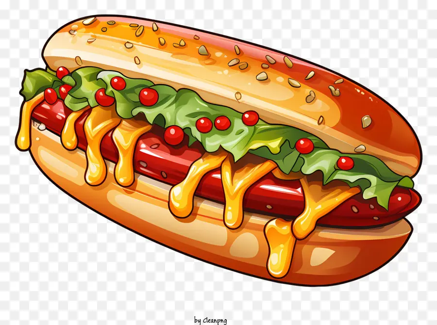 Hot Dog，Sándwich PNG