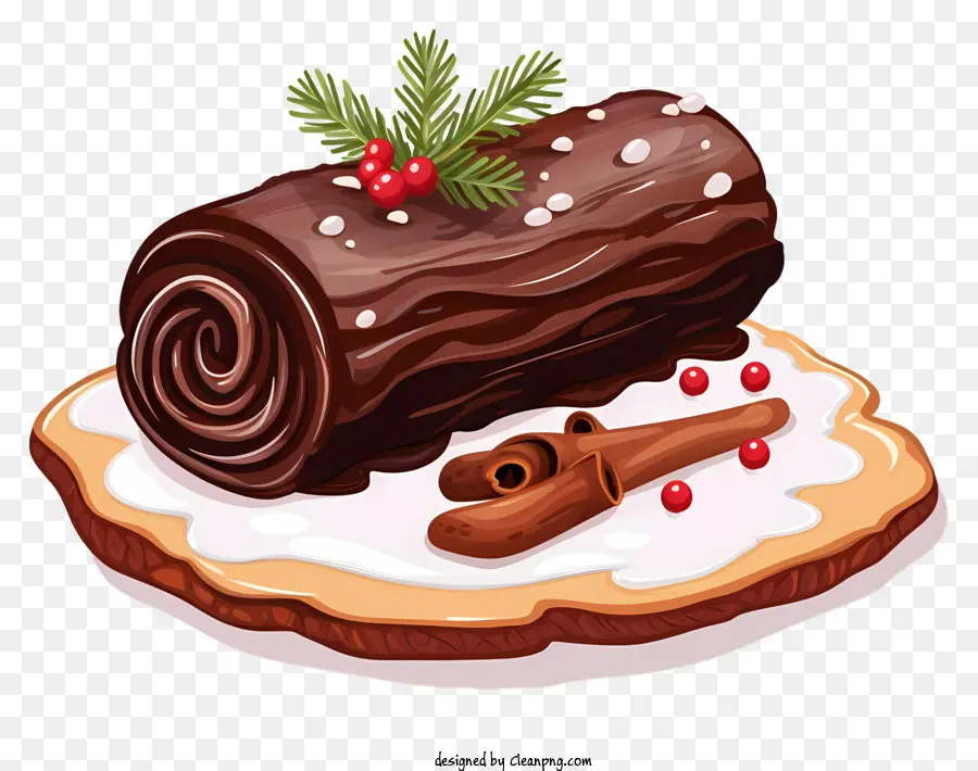 Chocolate Rollo，Formación De Hielo PNG