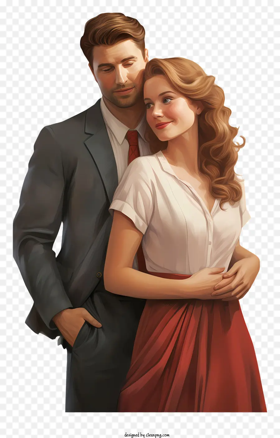 Pareja，La Moda PNG