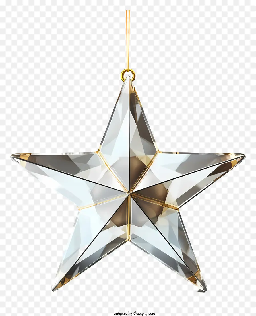 Estrella De Cristal，Estrella Plateada PNG