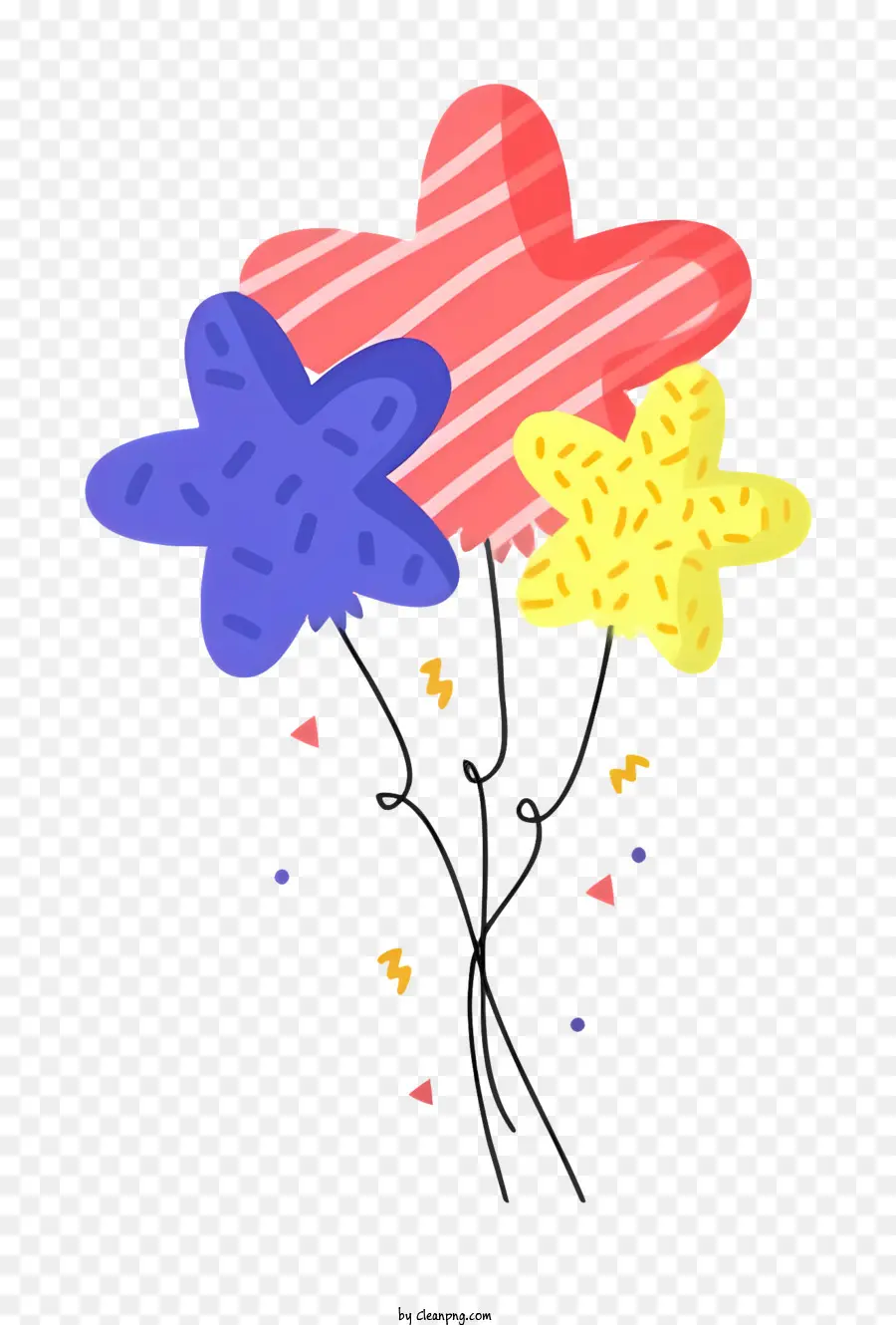 Bouquet De Globos，Globos Coloridos PNG