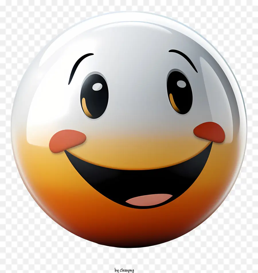 Cara Sonriente Emoji，Emoji De La Cara Redonda PNG