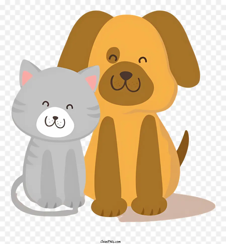 Gato Y Perro，Collar Y Correa PNG