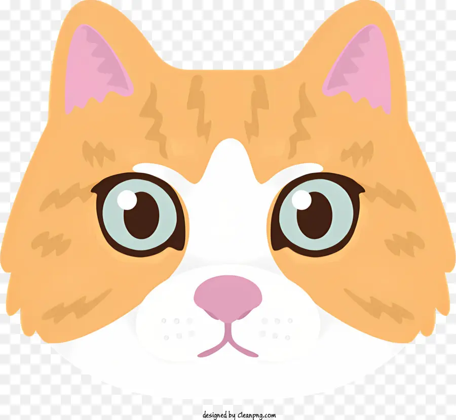 Gato Preocupado，Cara De Gato PNG