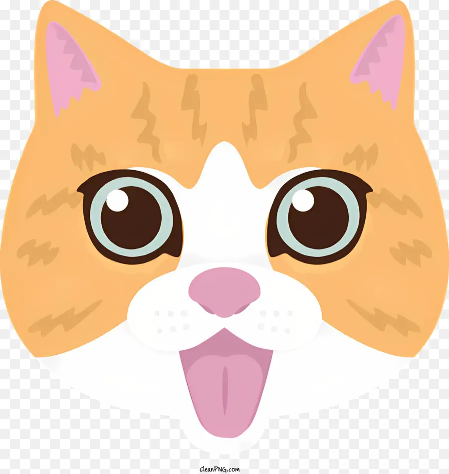 Gato De Dibujos Animados，Cara De Gato PNG