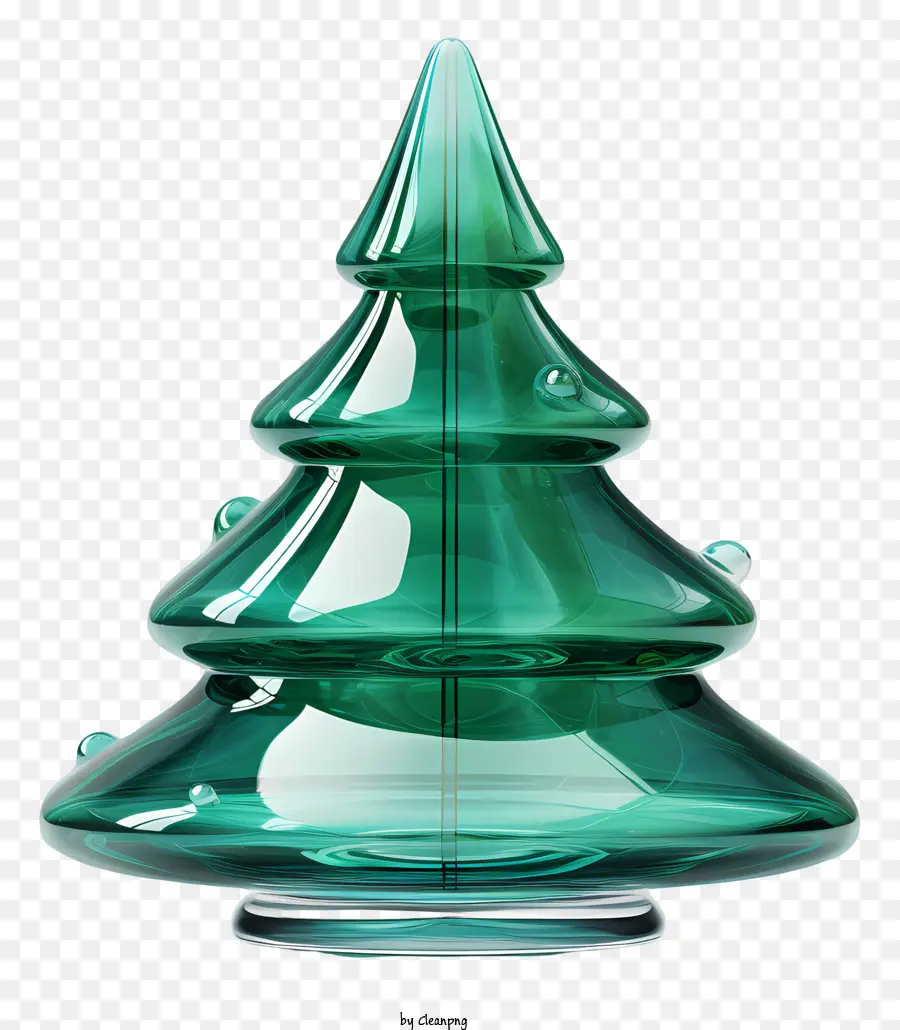 árbol De Cristal Verde，Árbol De Navidad De Cristal PNG