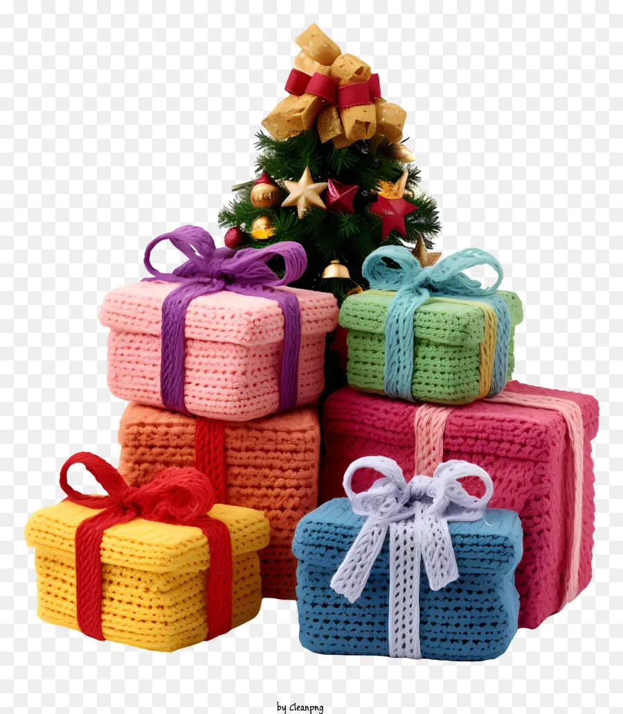 Cajas De Regalo，árbol De Navidad PNG