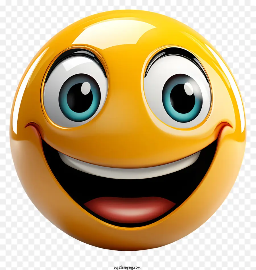 La Cara Sonriente，Amplia Sonrisa PNG