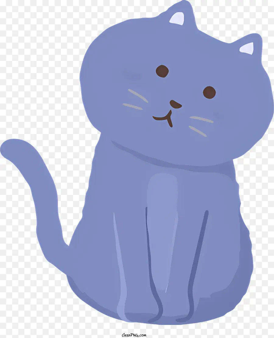 Gato Azul，Los Ojos Marrones PNG