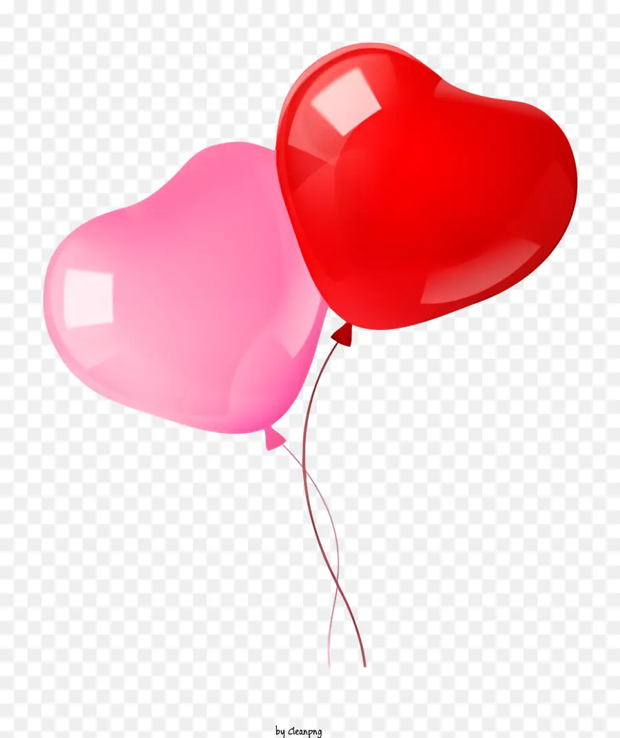 Globos，Corazones PNG