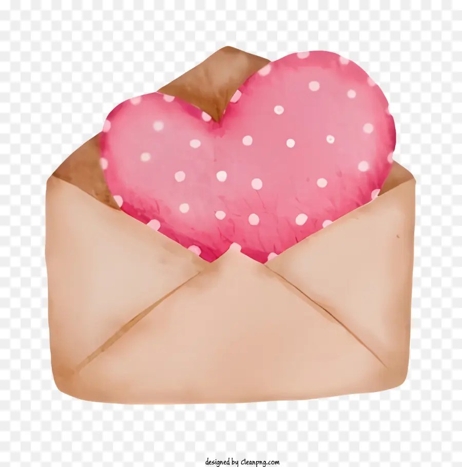 Corazón Rosa，Envolvente PNG