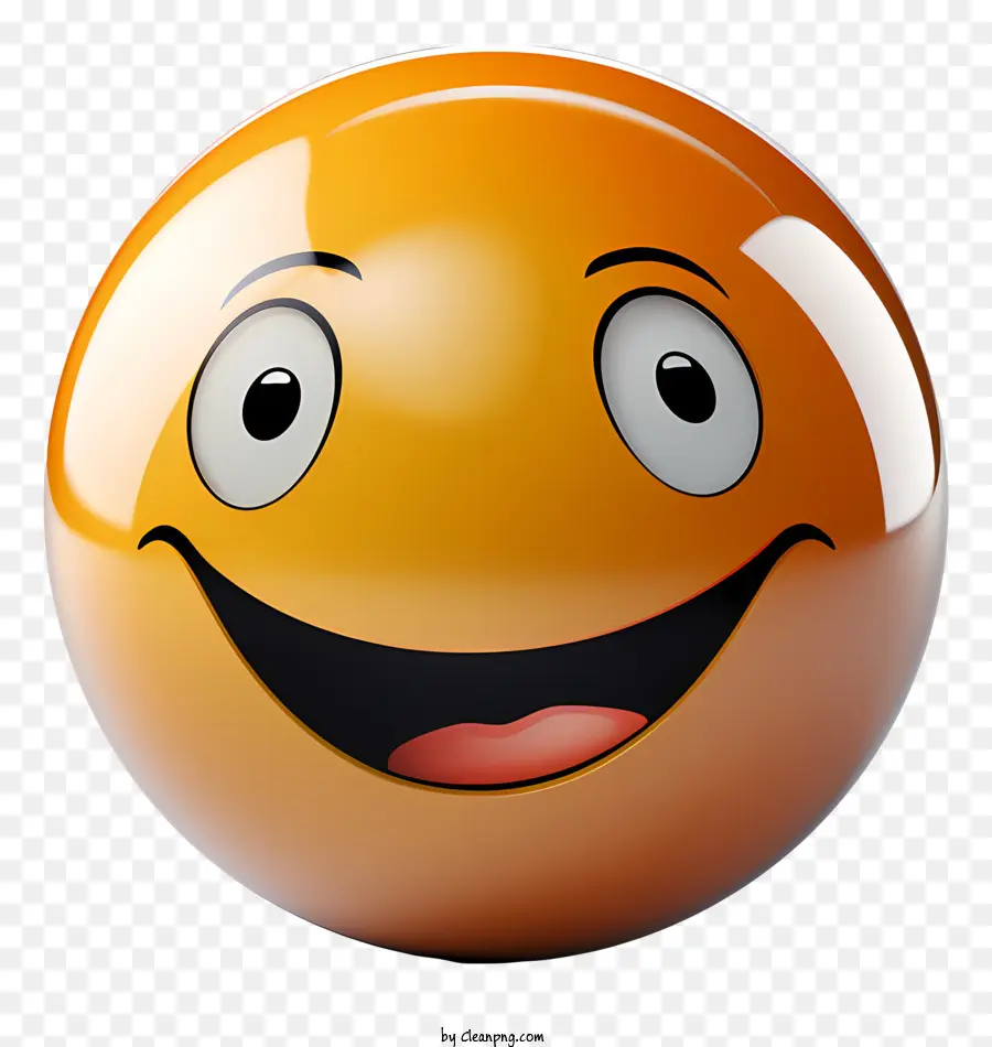 Cara Sonriente，Emoji Amarillo PNG