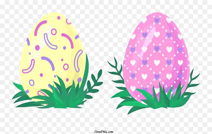 Los Huevos De Pascua，Huevos Decorados PNG